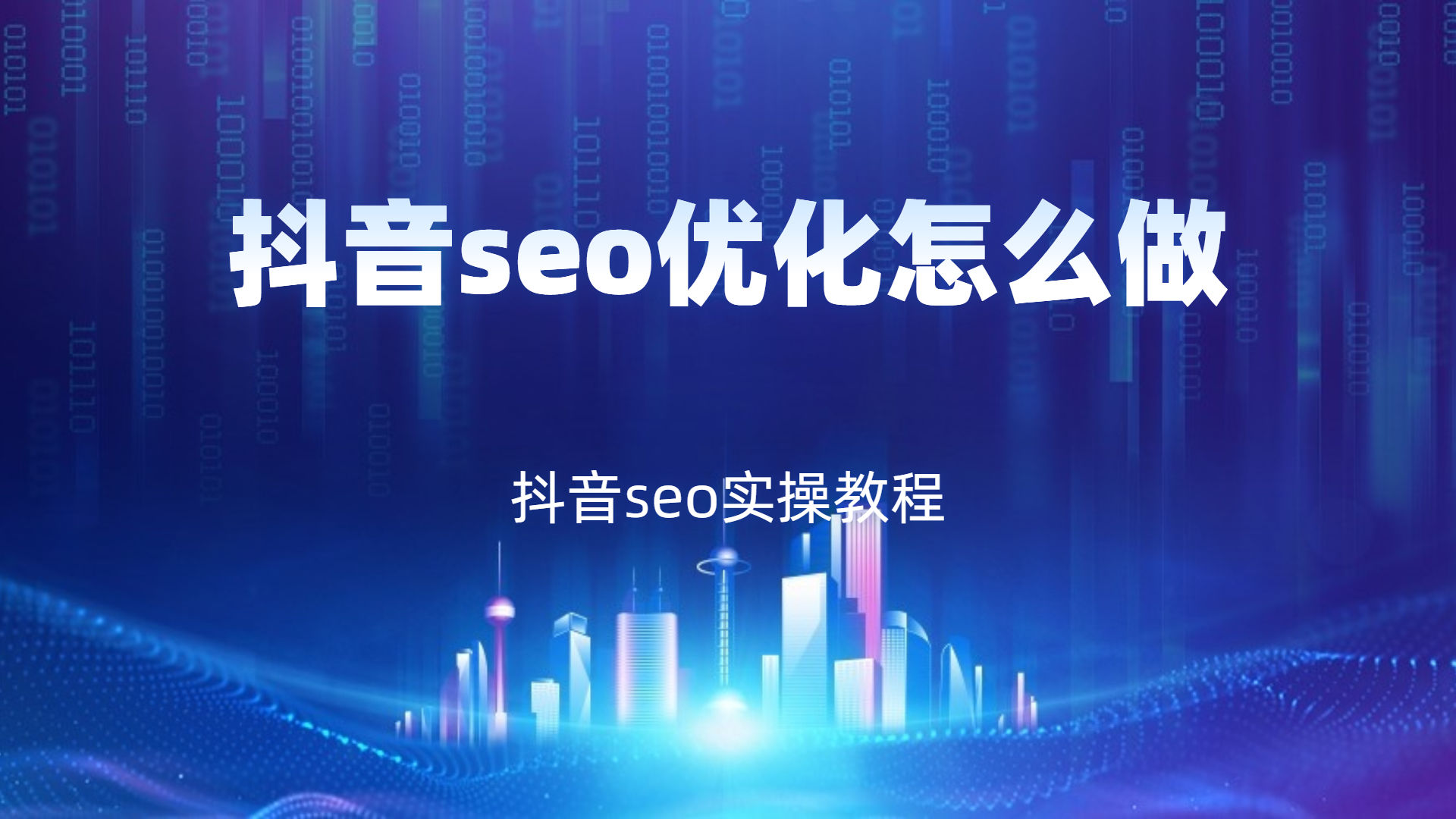 新民一站式抖音SEO优化参考价，我的真实调研手记